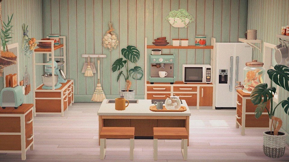 Meilleures cuisines New Horizons Animal Crossing - Teal Ironwood