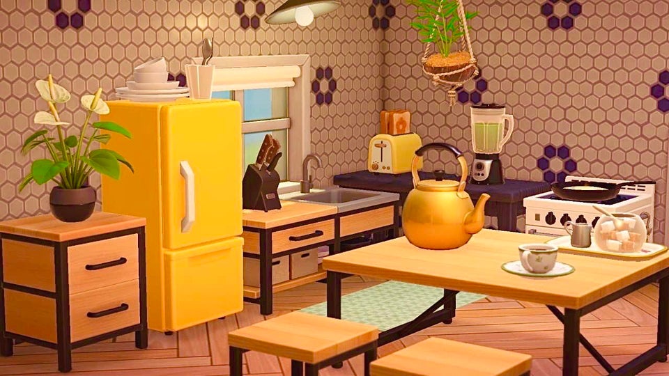 Meilleur Animal Crossing New Horizons Cuisines Retro Vintage Ironwood