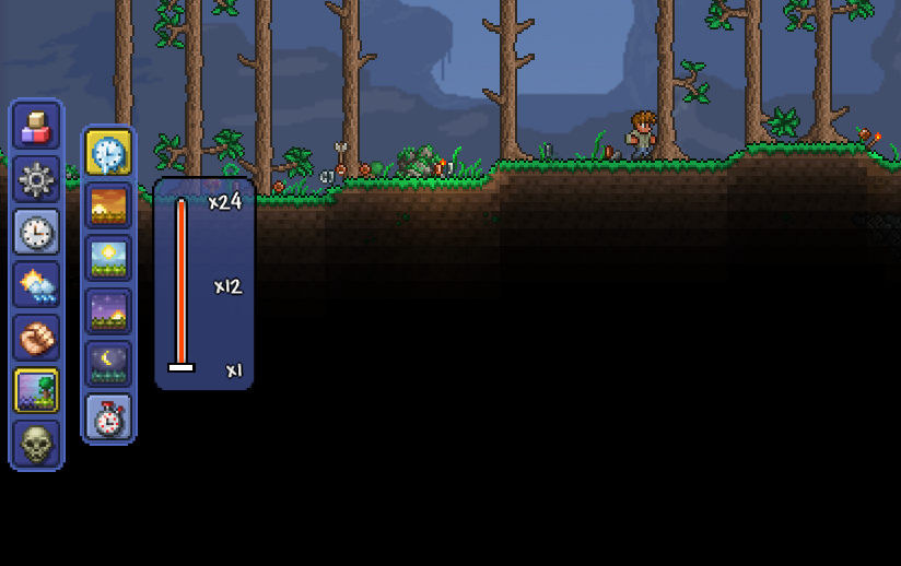 Terraria Journey Mode Powers - Changer l'heure