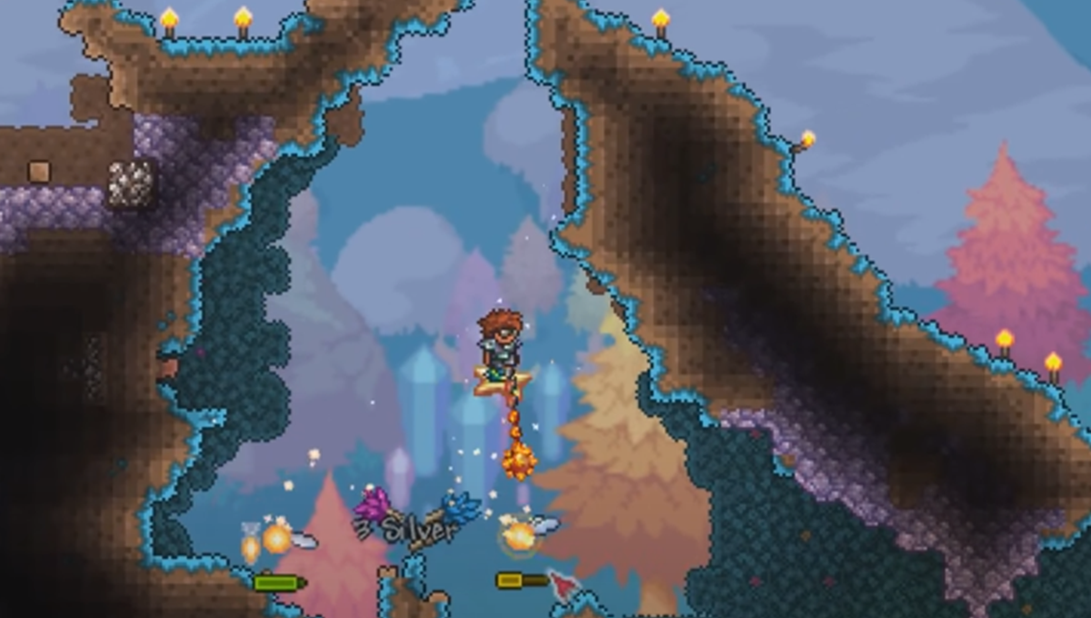 Comment obtenir la masse flamboyante dans Terraria Journey's End