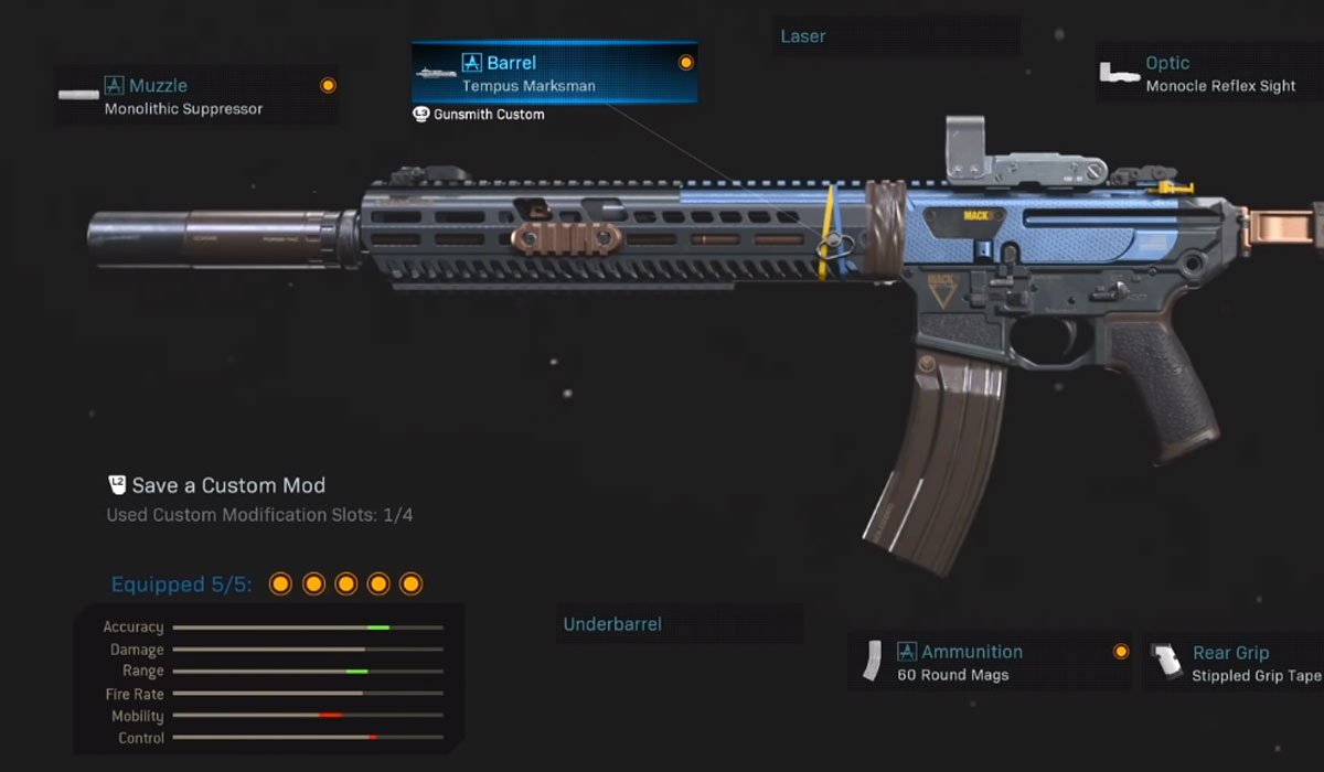 Meilleur chargement M13 dans Warzone