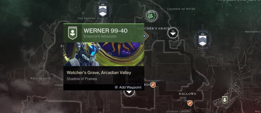 Destiny 2 Xur Location and Items, 12-16 juin