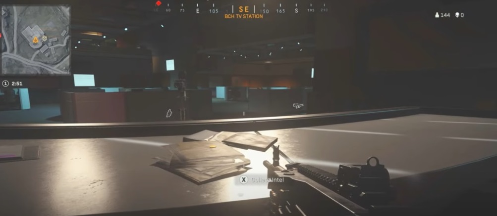 Lieux de mission d'Intel fracturés dans Warzone