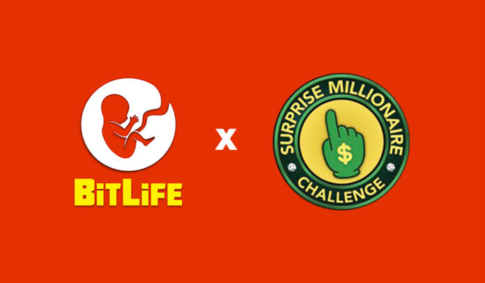 How to complete BitLife Surprise Millionaire Challenge
