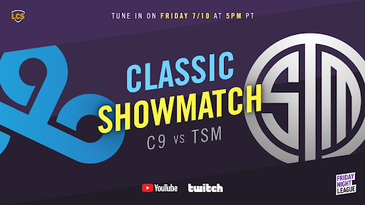 TSM Cloud9 showmatch classique league of legends