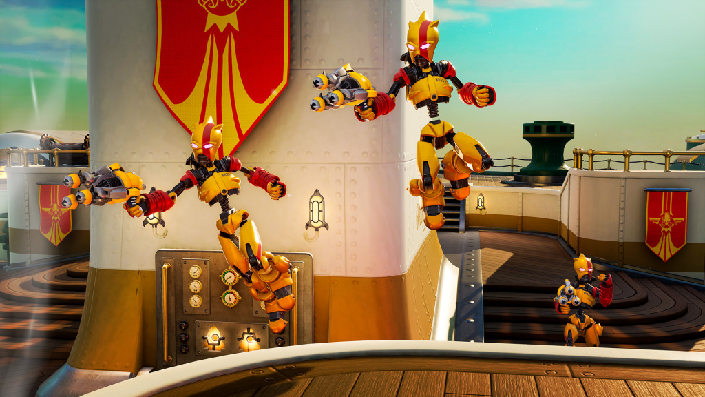 Les modes de jeu de Rocket Arena cartographient les héros