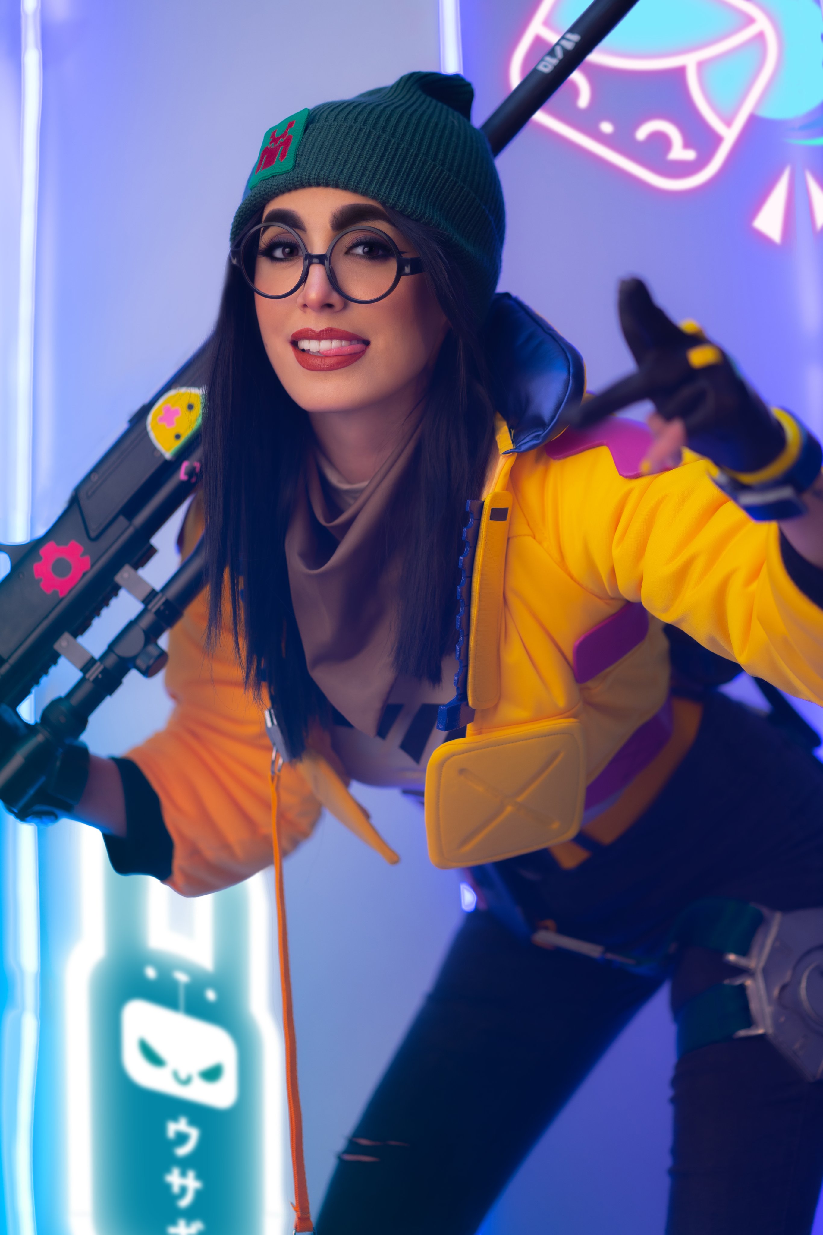 Cosplay valorant de Killjoy