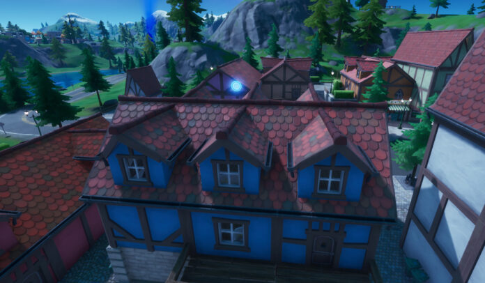 Anneaux flottants dans les emplacements de Misty Meadows à Fortnite
