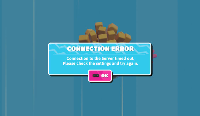 Fall Guys Ultimate Knockout Connection Error