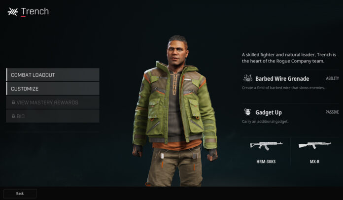 Rogue Company: Trench Weapons, Abilities, and Perks Guide