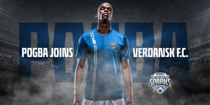 La star du football Paul Pogba 
