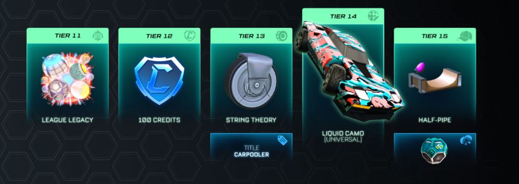 Coût du Rocket Pass Saison 1