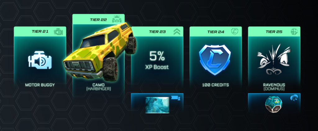 Rocekt pass saison 1 tous les niveaux