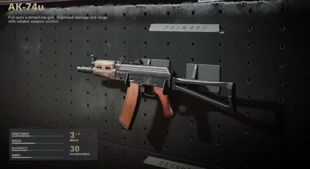 ak74 u guerre froide
