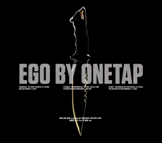 Collection de skins d'arme Valorant EGO by OneTap