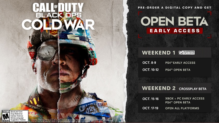 Call of Duty Black Ops accès à la bêta ouverte de la guerre froide