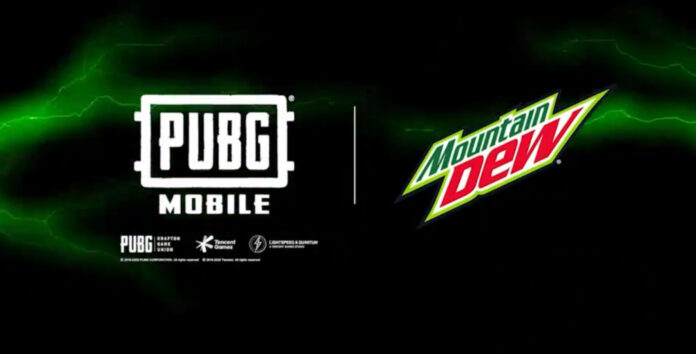 PUBG Mobile Mountain Dew vending machines