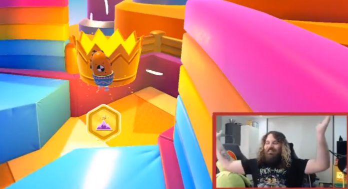 Fall Guys Community manager first win Oliver Age 24