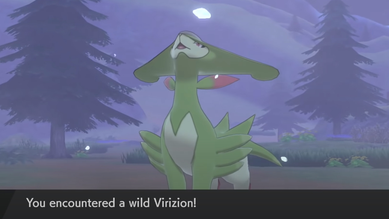 Comment obtenir Virizion dans Pokemon Sword and Shield's Crown Tundra
