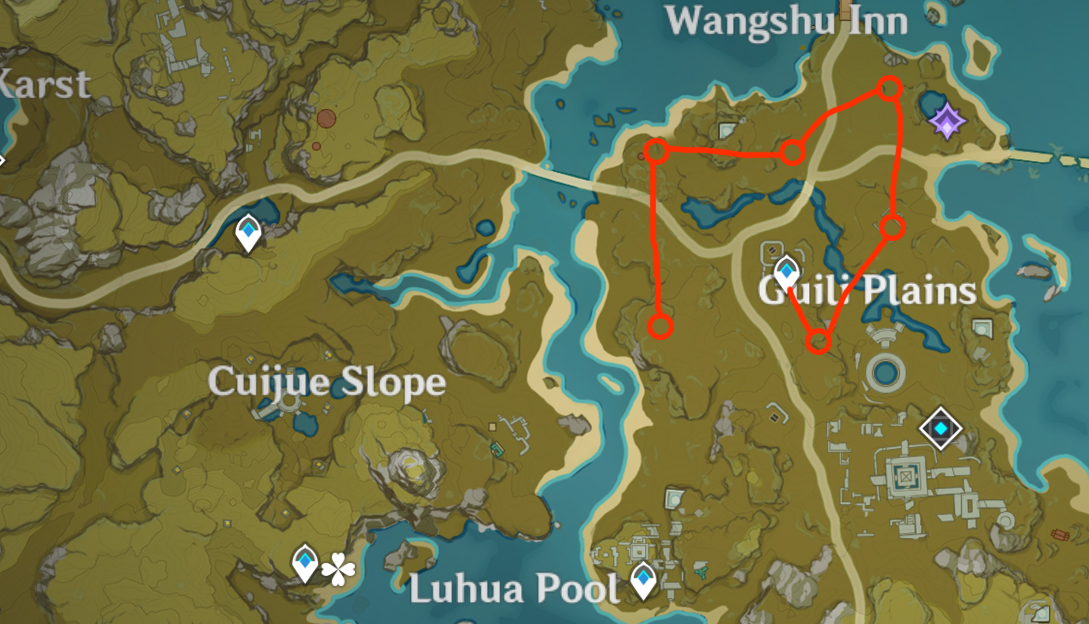 Samachurl Farm Route 2