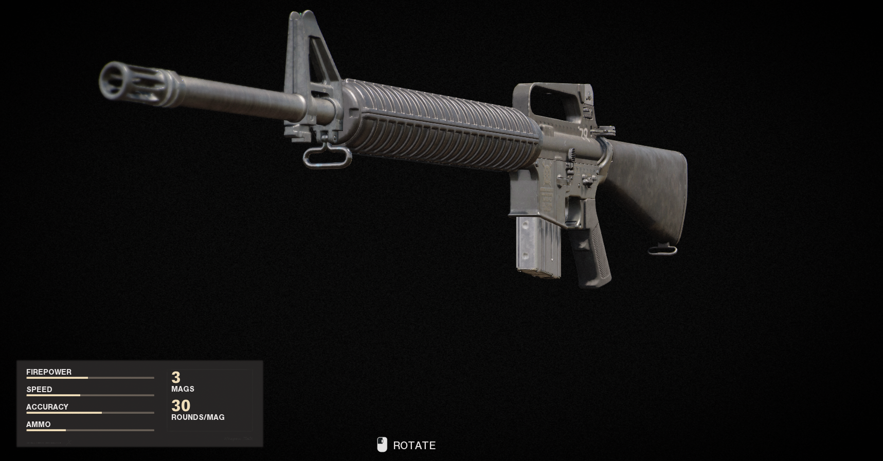 Armes de guerre froide Call of Duty Black Ops - M16