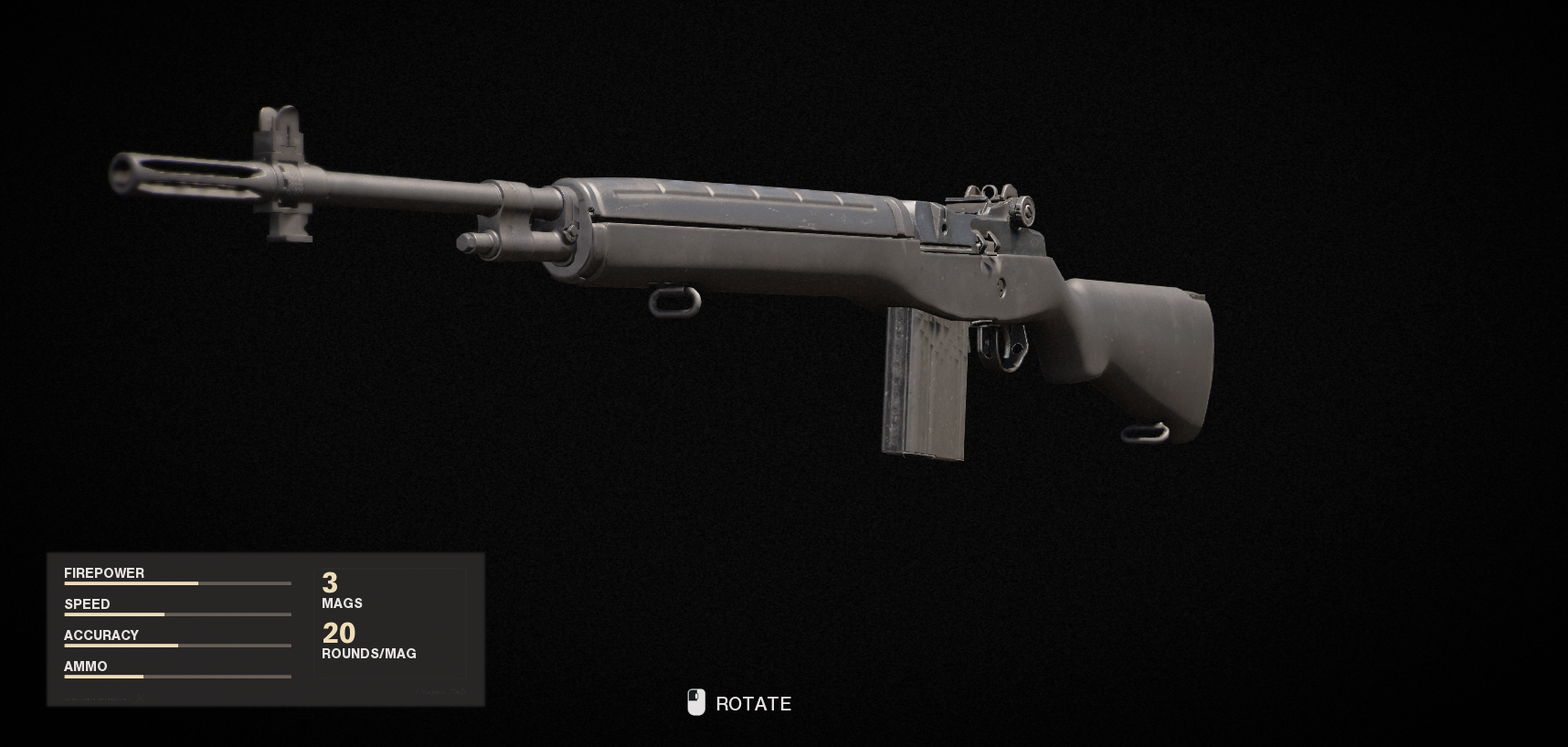 Armes de la guerre froide Call of Duty Black Ops - DMR 14