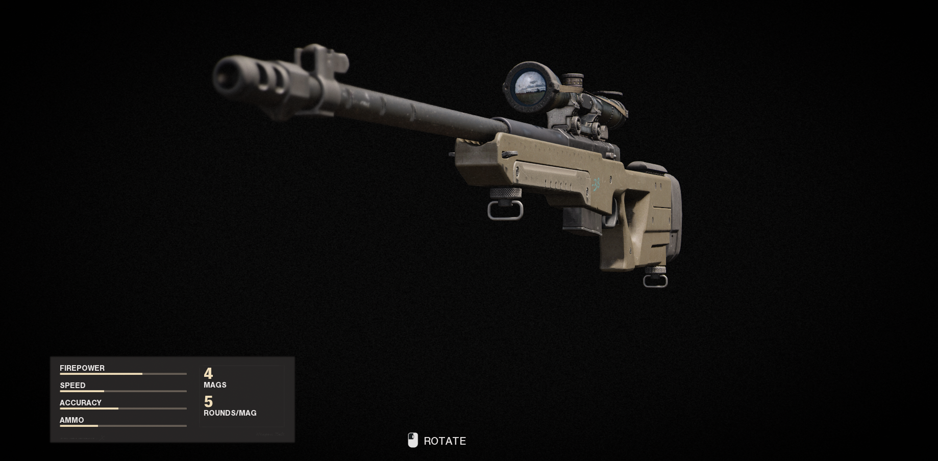 Armes de la guerre froide Call of Duty Black Ops - LW ​​3 Tundra