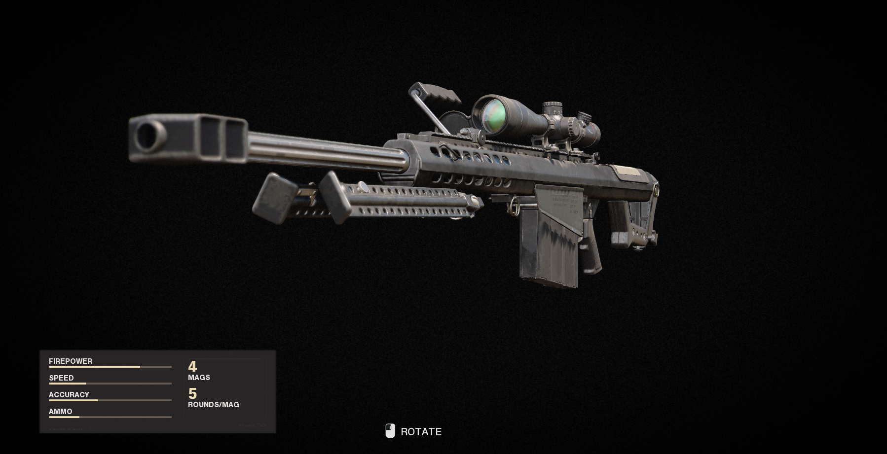 Armes de la guerre froide Call of Duty Black Ops - M82