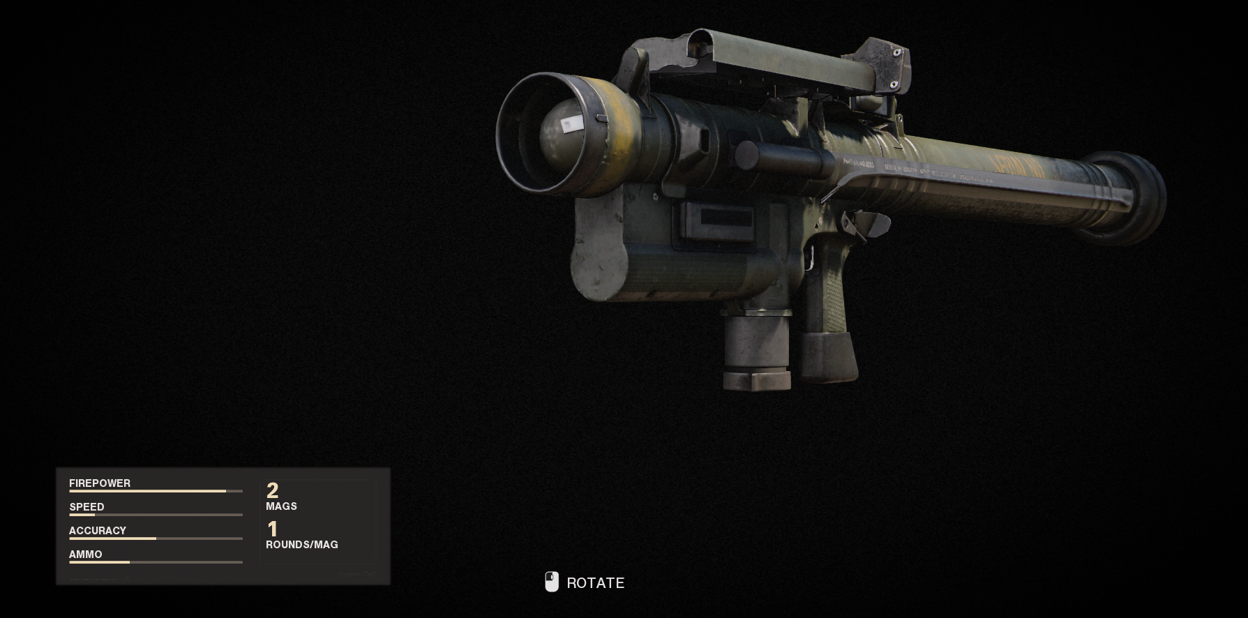 Armes de la guerre froide Call of Duty Black Ops - Cigma 2