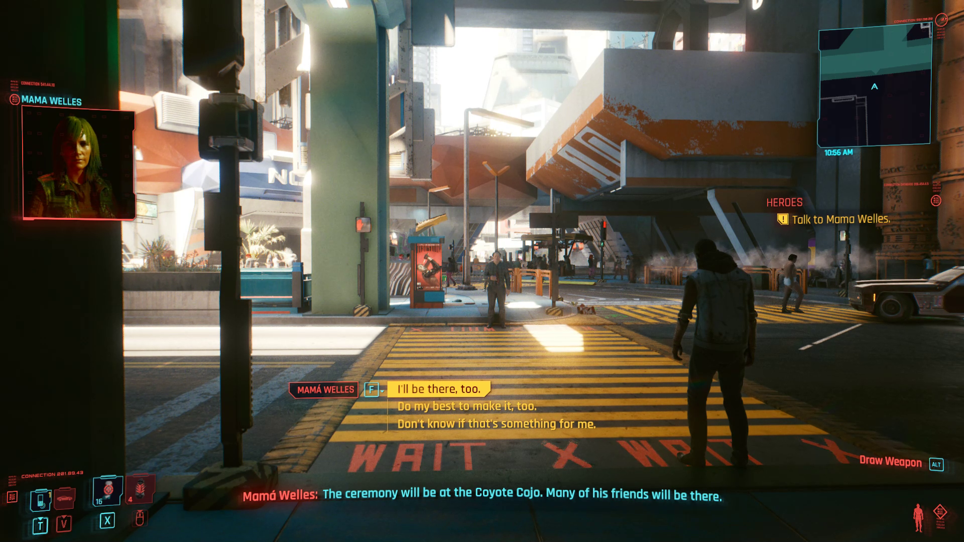Cyberpunk 2077 Mama Welles