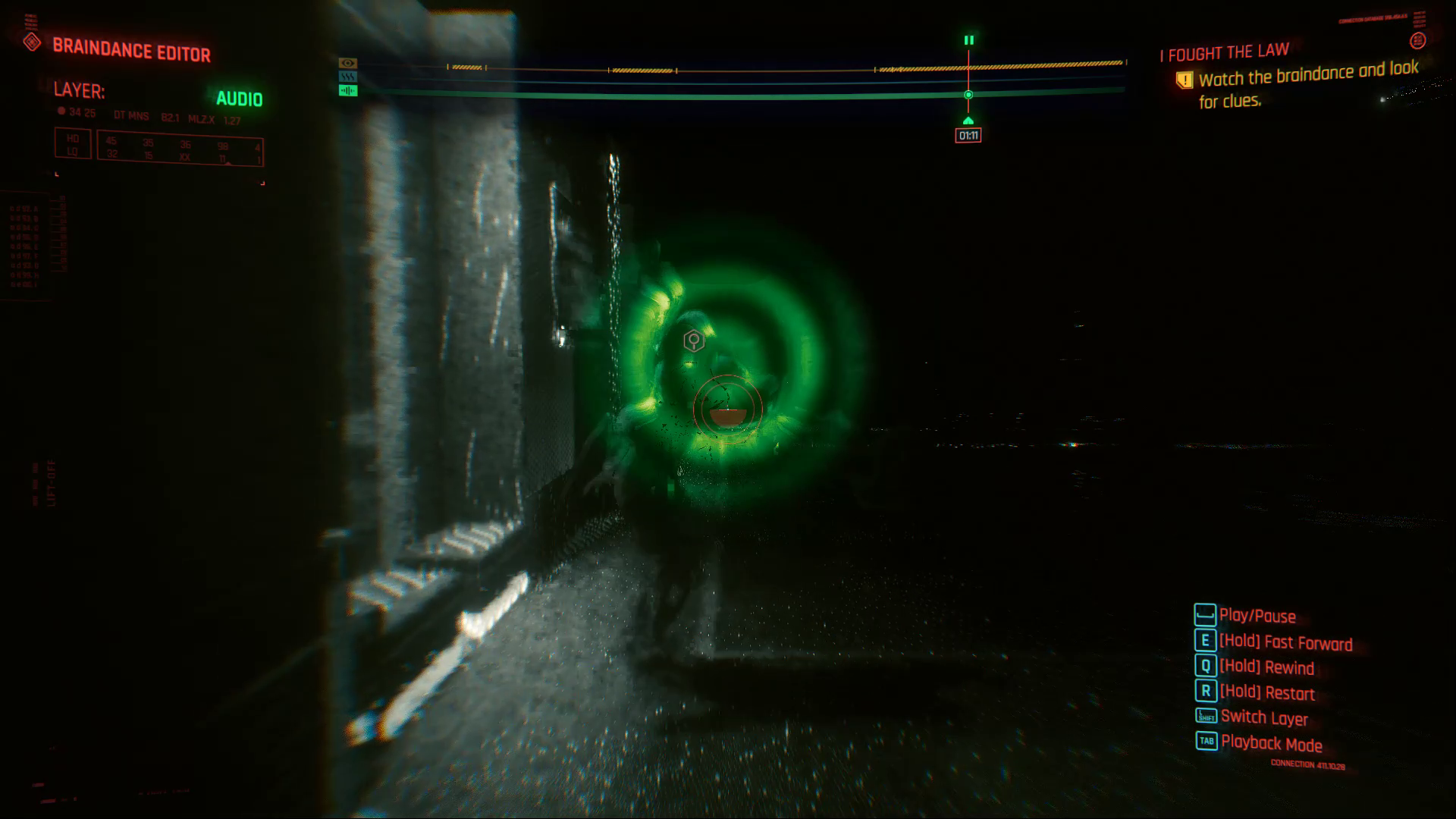 Cyberpunk 2077 Braindance Horvath Humming