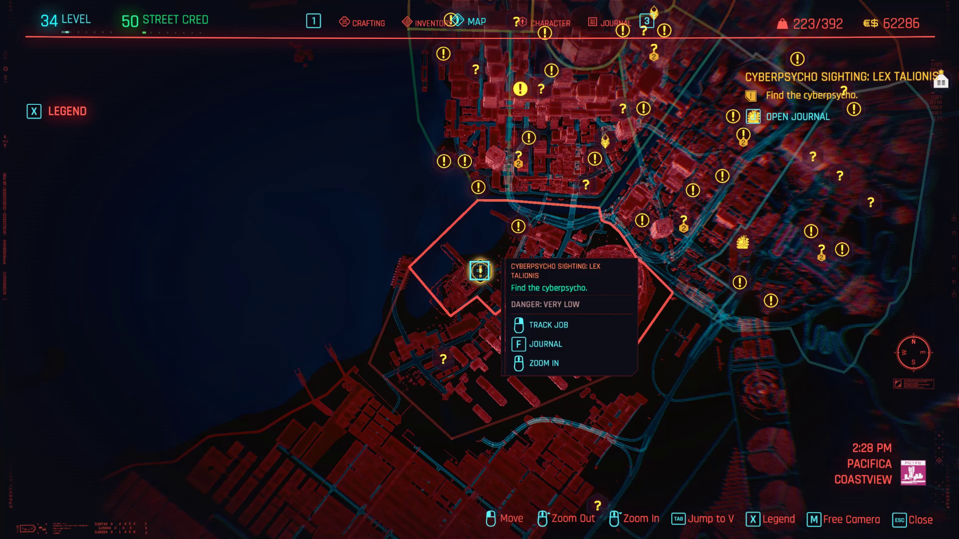 Cyberpsycho Lex Talionis Zoom arrière