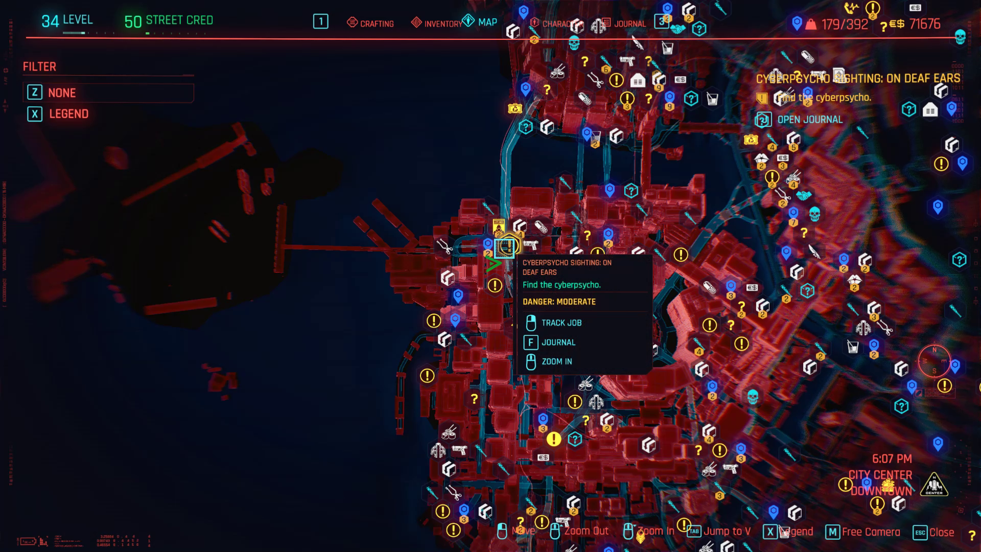 Cyberpsycho sur les oreilles sourdes zoom arrière