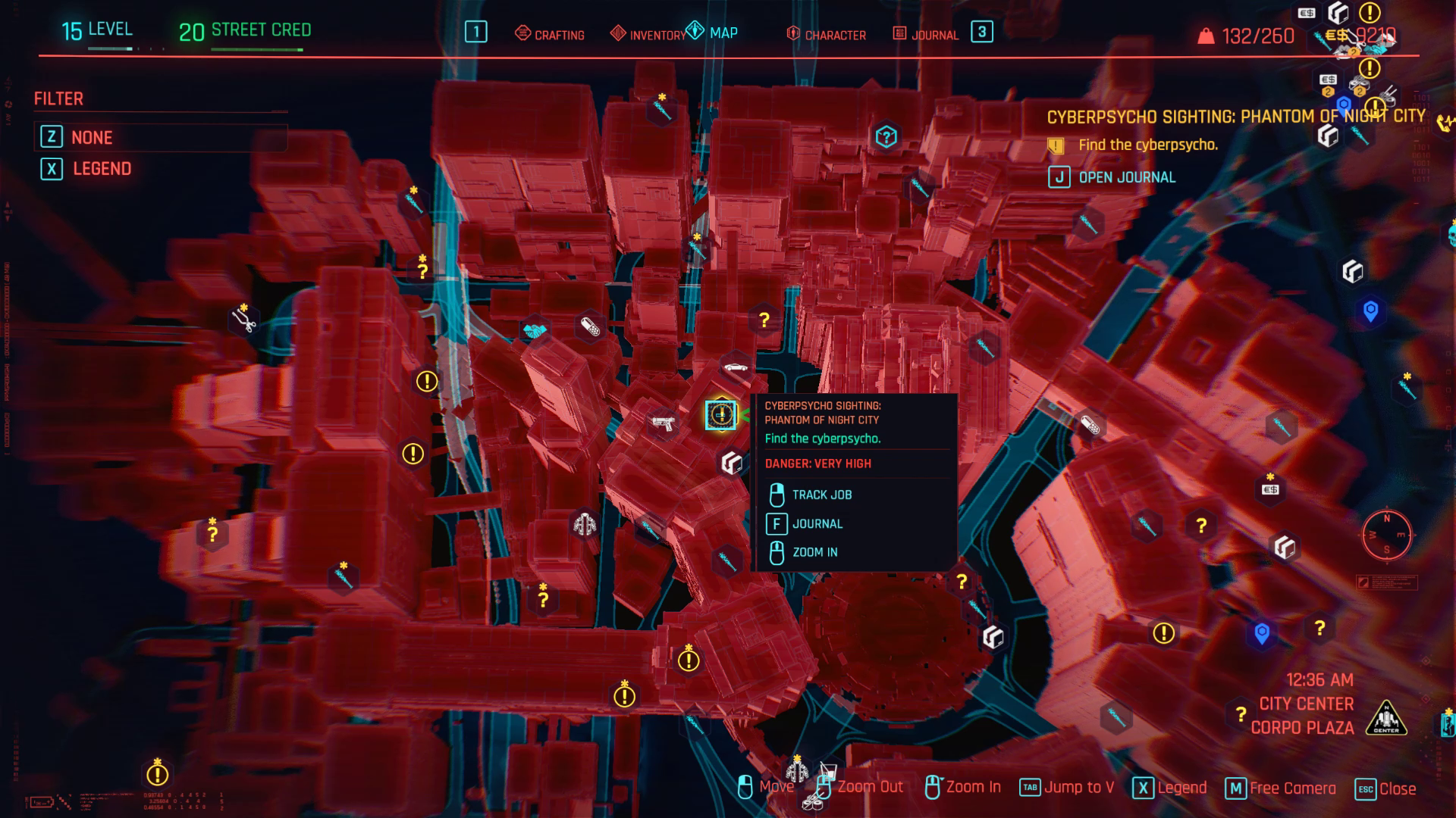 Cyberpsycho Phantom of Night City Zoom avant