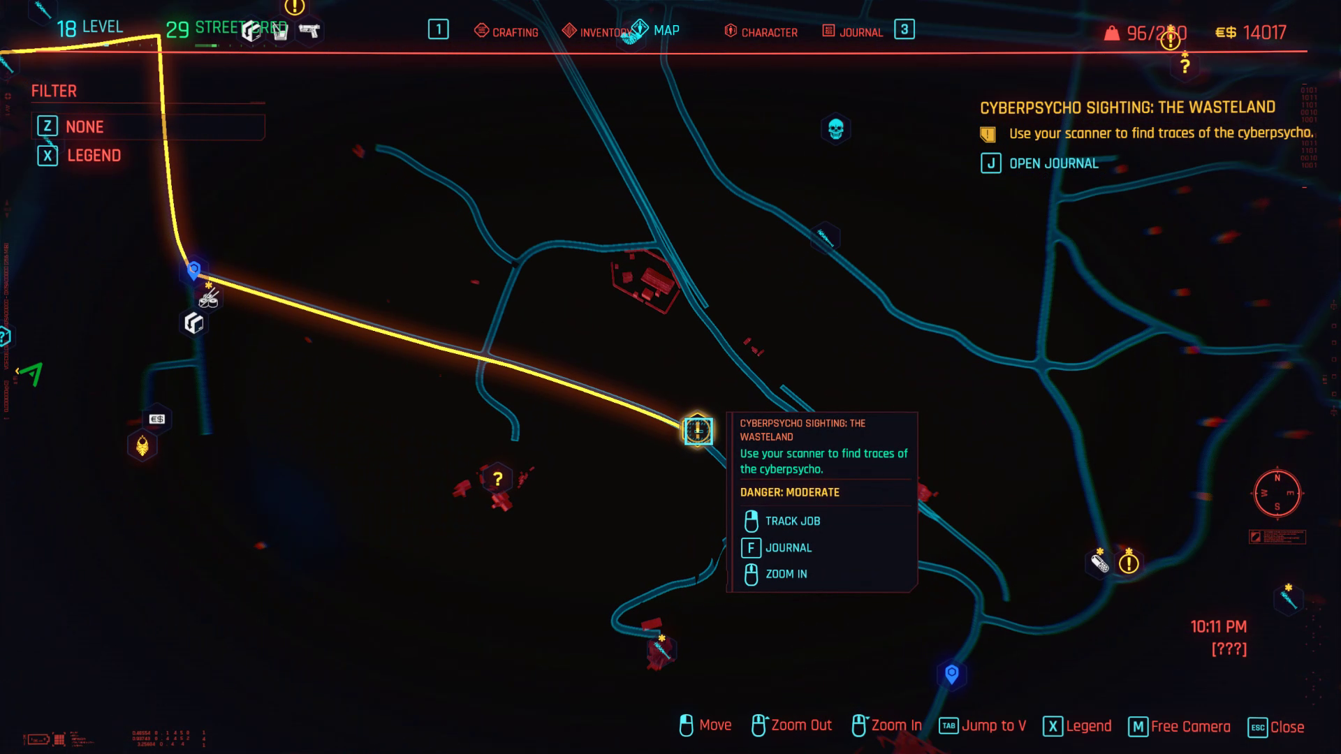 Cyberpsycho The Wasteland Zoom avant