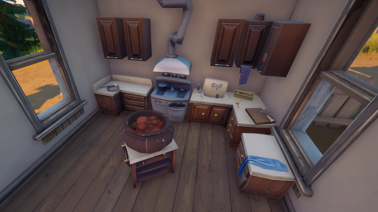 Où récupérer un panier de tomates dans une ferme voisine à Fortnite