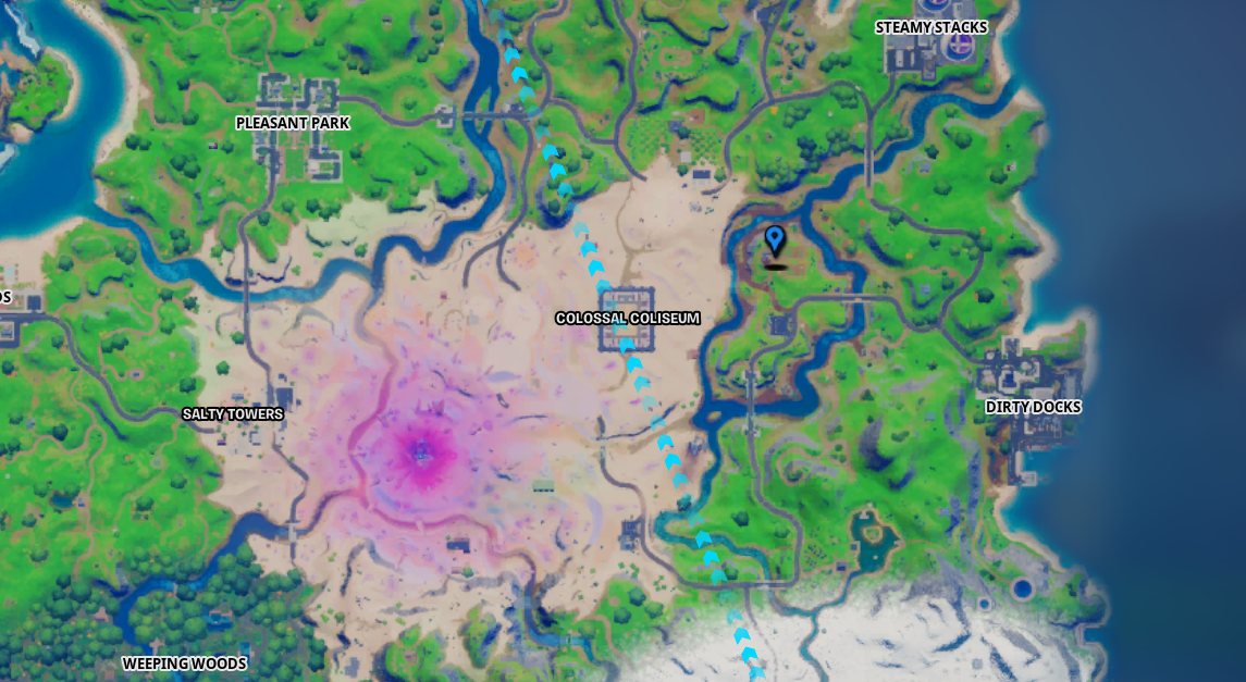 Où récupérer un panier de tomates dans une ferme voisine à Fortnite
