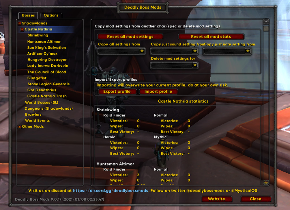 Les meilleurs addons pour WoW Shadowlands - DBM