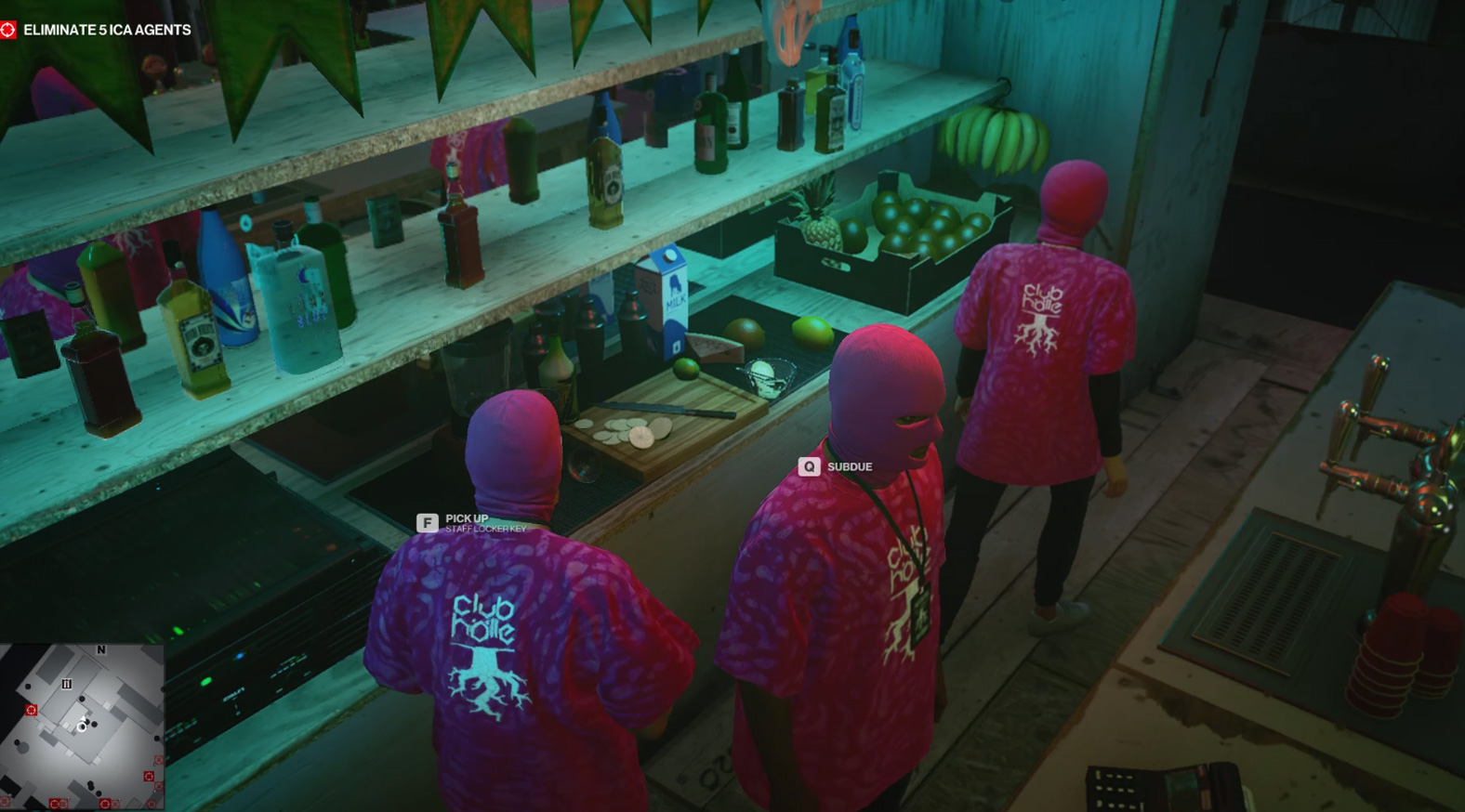 Hitman 3: Où trouver le ticket pour le bar à jus à Berlin - Clé du casier à jus
