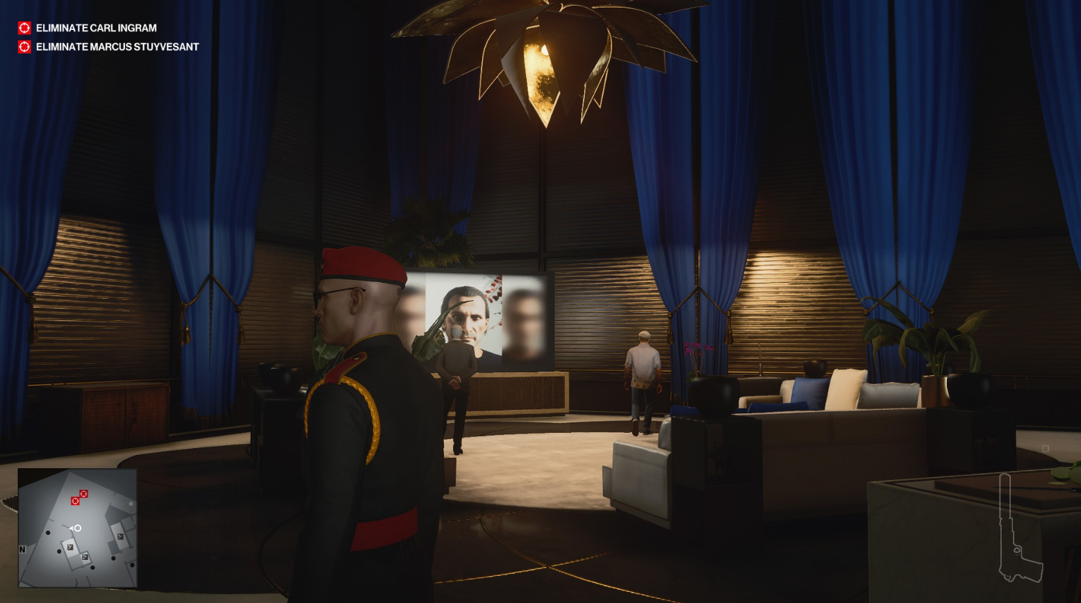 Hitman 3: Comment terminer un art percutant à Dubaï - Chandelier Double Kill
