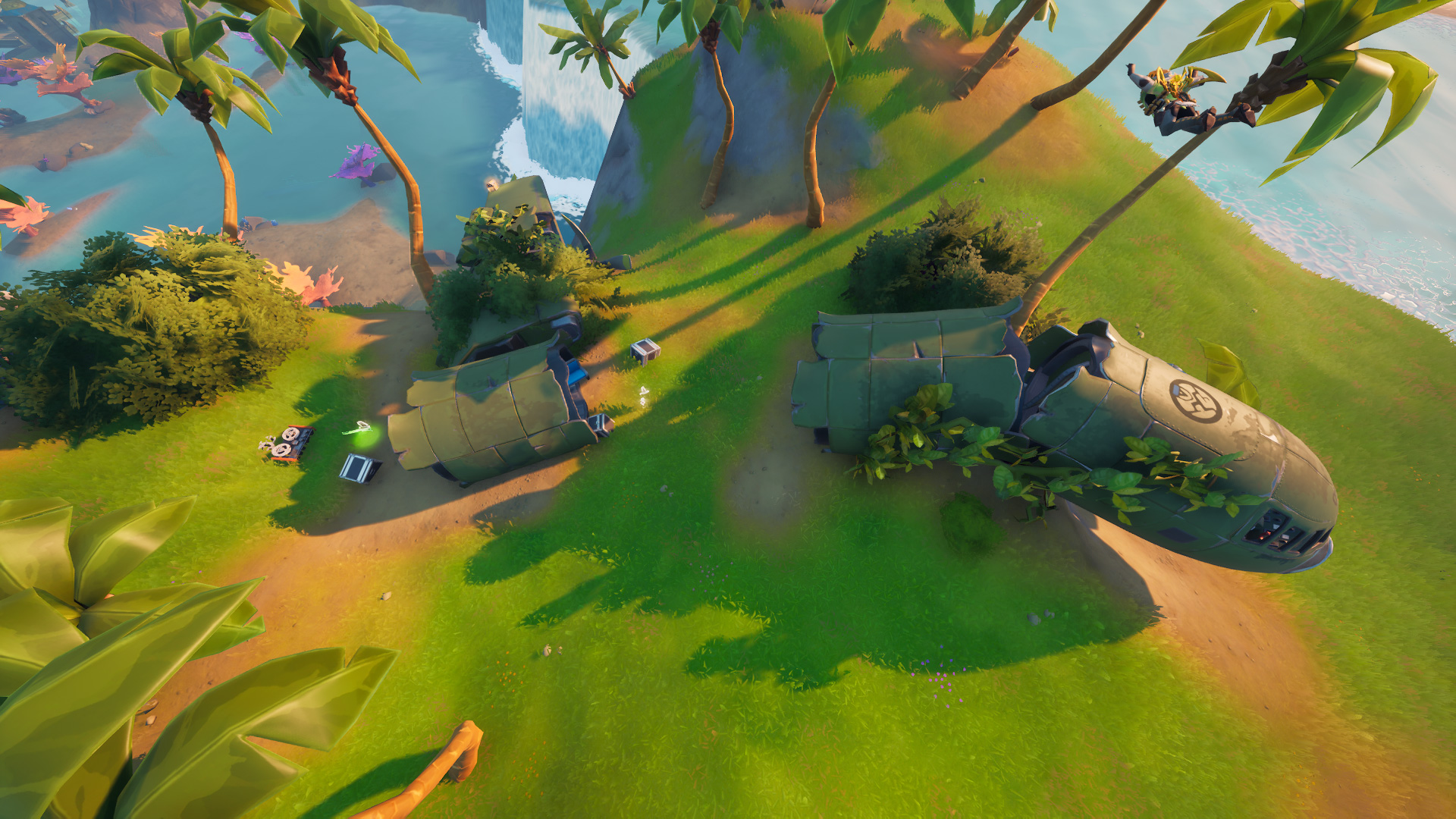 Où trouver l'emplacement de la boîte noire de l'avion écrasé à Fortnite