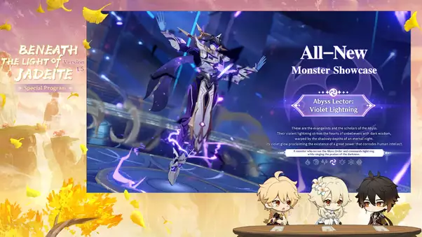 Genshin Impact v1.5: Quêtes en vedette et nouveaux boss