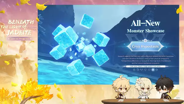 Genshin Impact v1.5: Quêtes en vedette et nouveaux boss