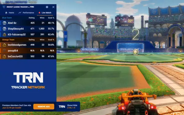 rocket league comment classer le tracker trn