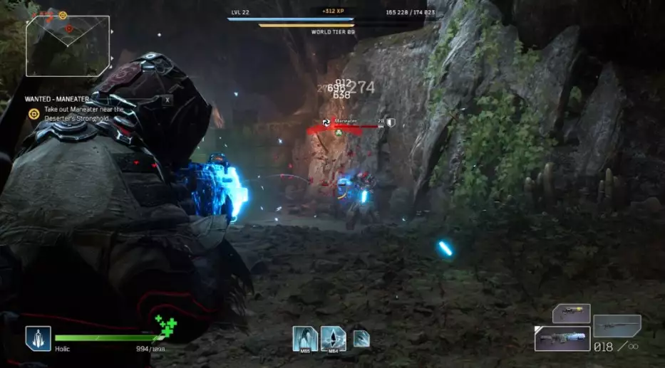 procédure pas à pas de maneater outriders