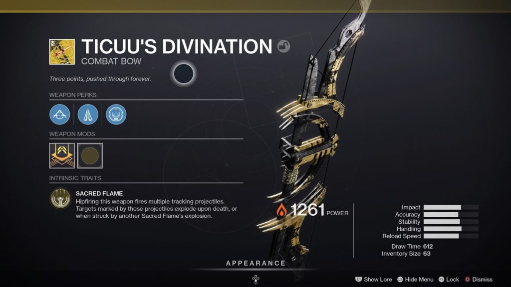 Comment obtenir la divination et le catalyseur de Ticuu dans Destiny 2