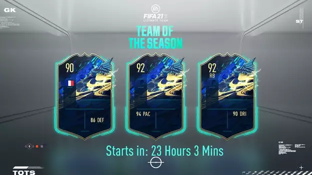 Équipe 1 de la saison FIFA 21 TOTS
