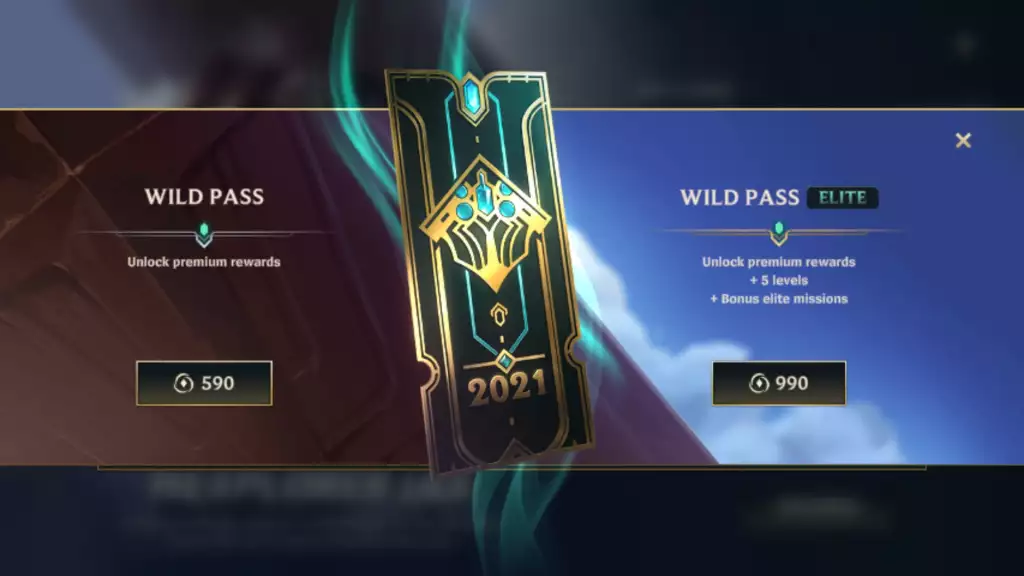 Wild Pass toutes les récompenses