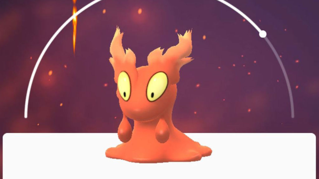 Y a-t-il un Slugma brillant dans Pokémon GO?