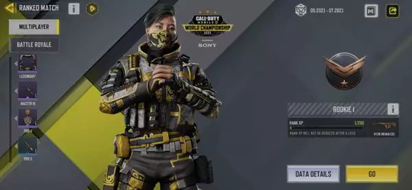 Date de fin de la liste de classement des récompenses COD Mobile Classé série 2
